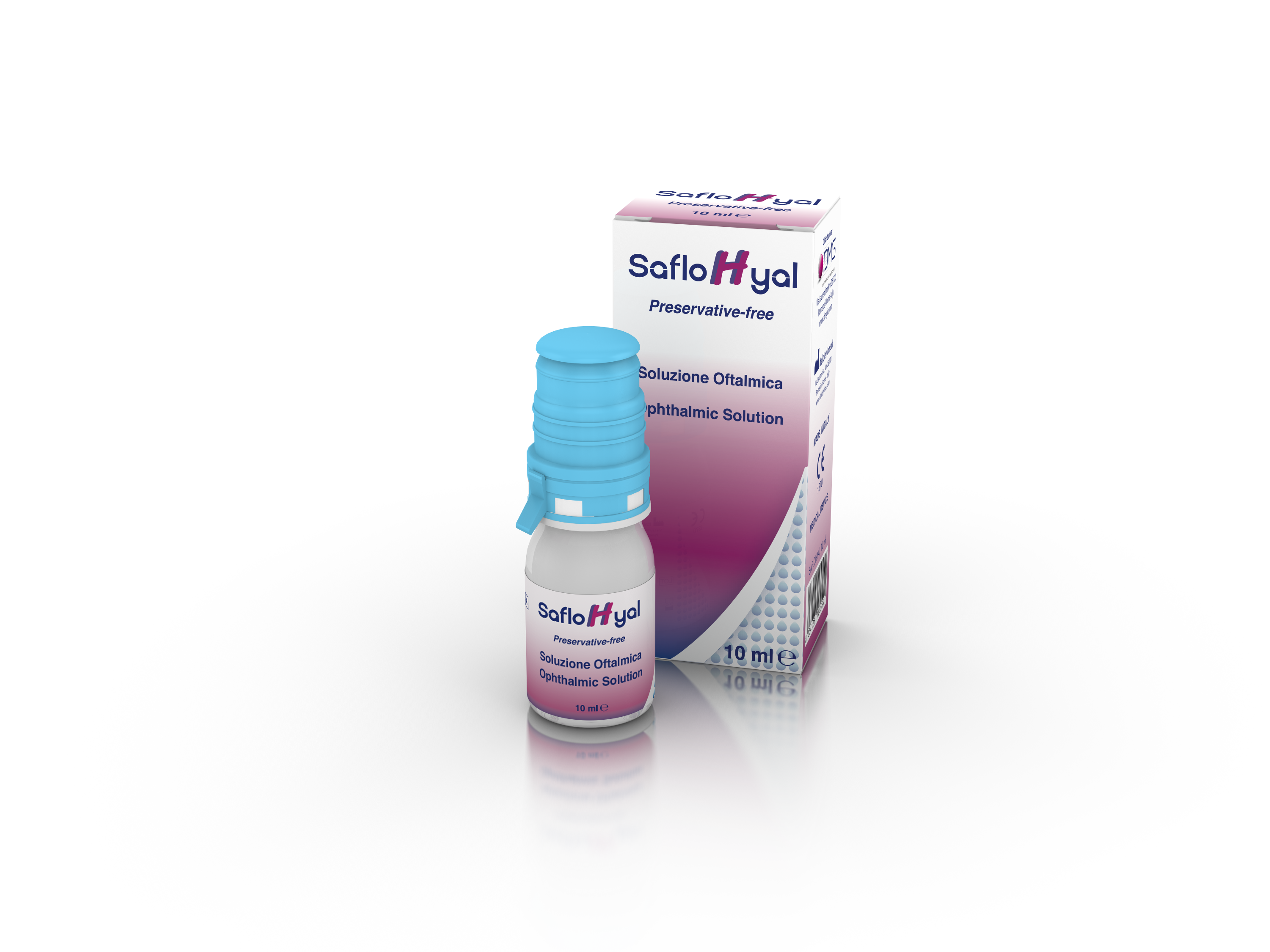 ENOXOFTAL / SAFLOHYAL - A greater effectiveness in case of ocular inflammation - Preservative Free Ophthalmic Solution